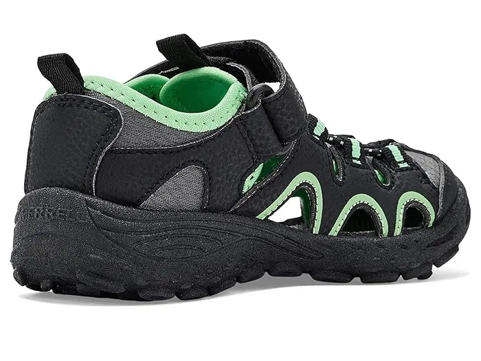 Сандалии водонепроницаемые Hydro Trekker Merrell Kids, Black/Lime — фото 4