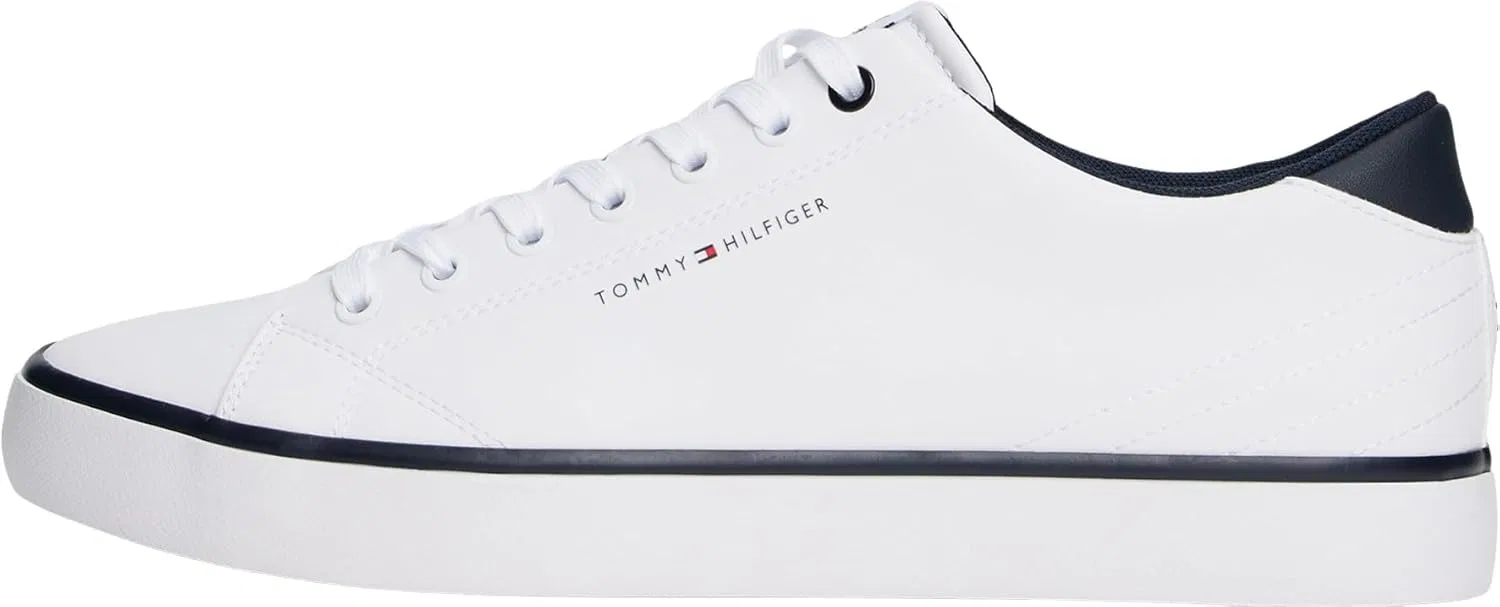 Мужские низкие вулканизированные кроссовки Tommy Hilfiger, White