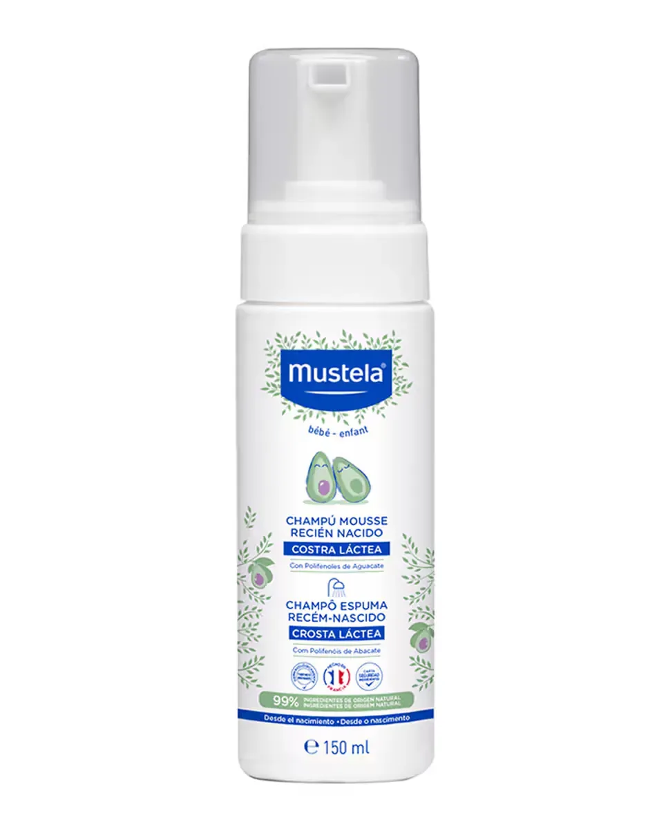Шампунь для новорожденных bébé 150 мл Mustela