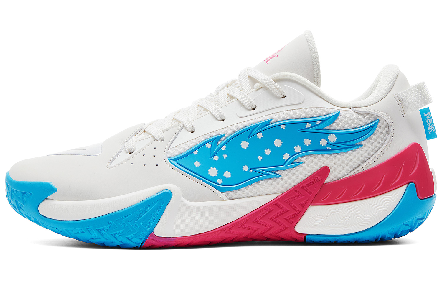 

PEAK Баскетбольные кроссовки Taichi Outdoor Dominator Pro Cushioning Rebound с низким верхом и противоскользящим эффектом, мужские, цвет слоновая кость