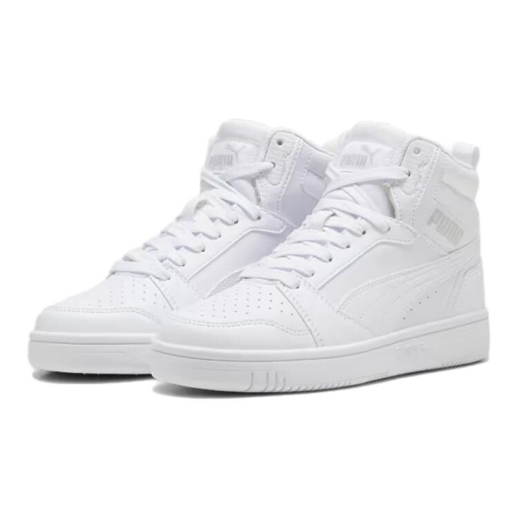 Rebound V6 Детские кроссовки для скейтбординга GS Puma, белый — фото 3
