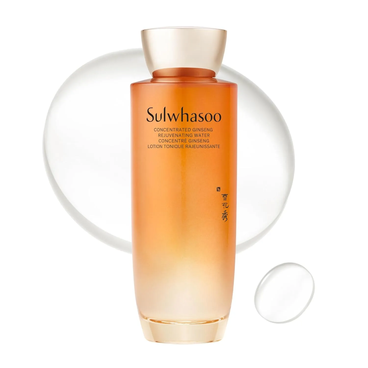 Тоник SULWHASOO — Concentrated Ginseng Rejuvenating Water - с корейским женьшенем, пептидами, ниацинамидом, 150 мл