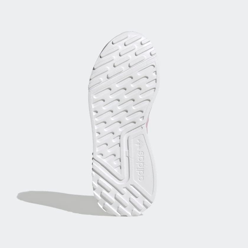 Детские кроссовки Adidas Originals унисекс Multix, белый/розовый — фото 4