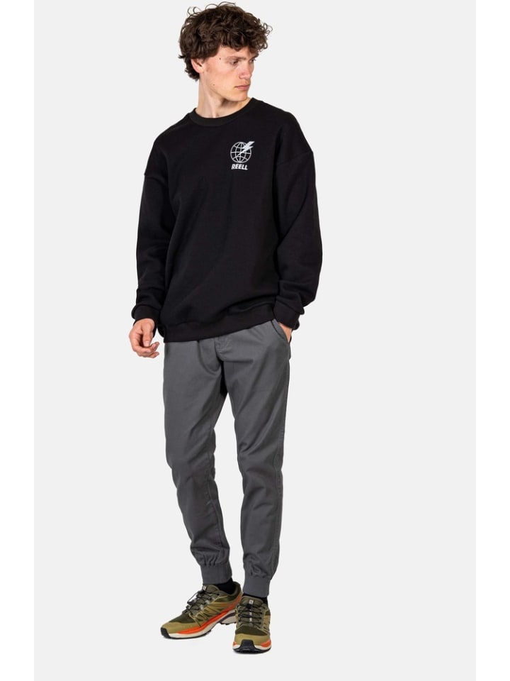 

Тканевые брюки Reflex Rib Pant Reell, серый