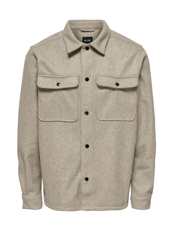 

Рубашка Only&Sons Hemd 'Ash', бежевый