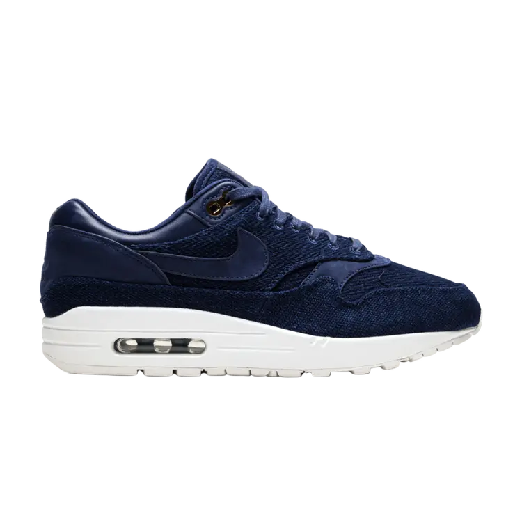 Кроссовки Nike Wmns Air Max 1 LX 'London Cloth', синий