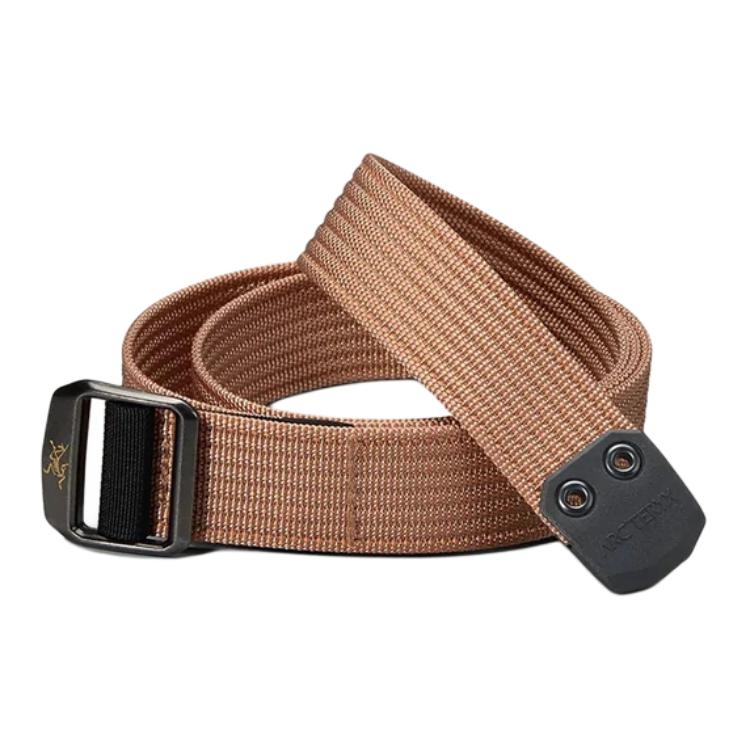 

Arcteryx Тканевый пояс унисекс черный шириной 3,2 см, Hazelnut