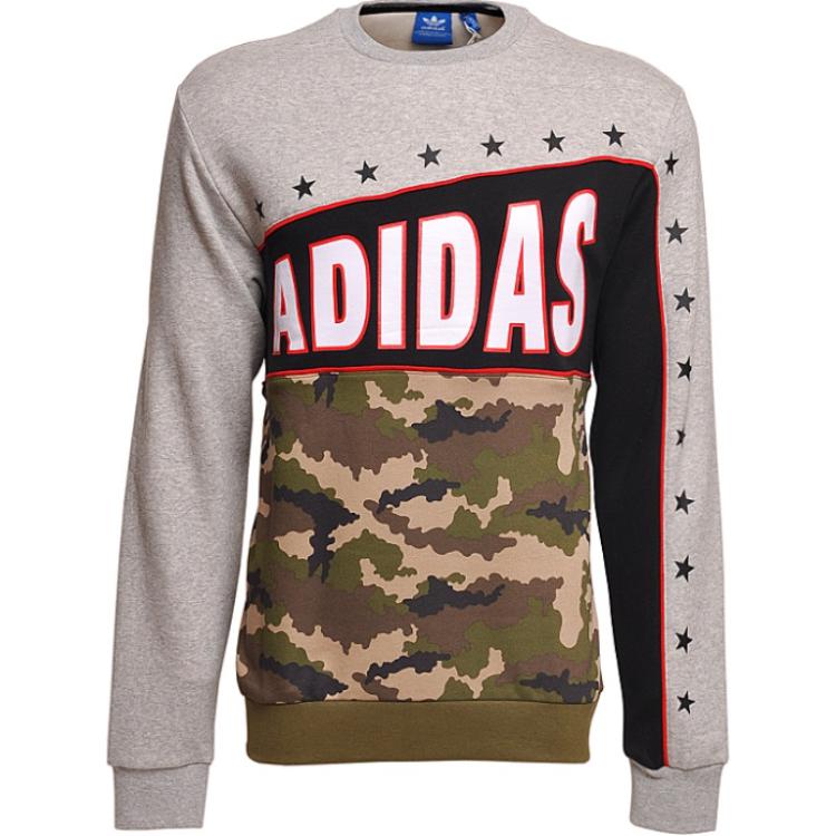 Adidas Originals Серый свитшот для подростков — фото 3