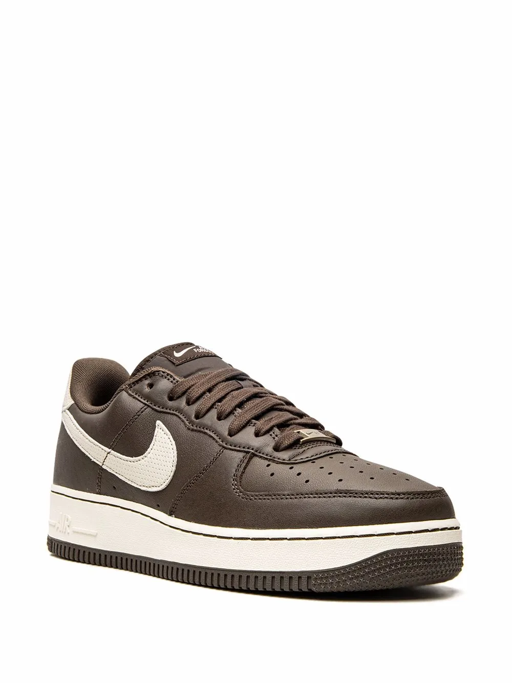 Кроссовки Air Force 1 '07 Craft Dark Chocolate Nike, коричневый — фото 2