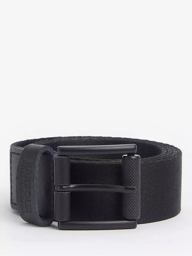 

Ремень Barbour International Chester Webbed, черный