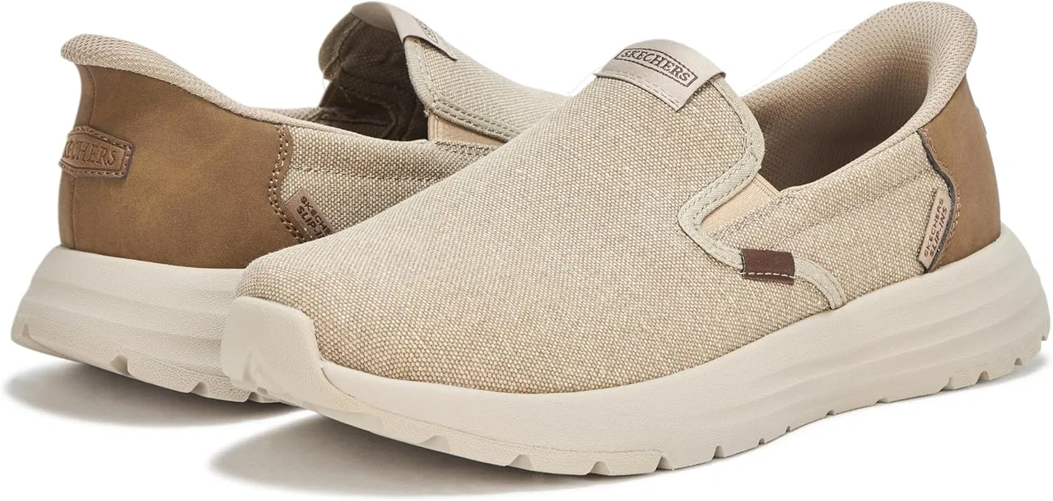 Мужские кроссовки Skechers Kornell-Jude, Taupe — фото 3