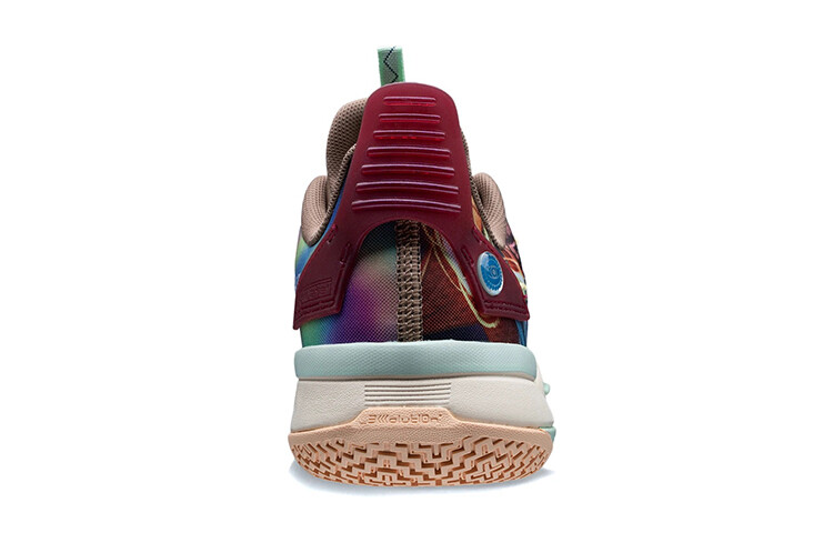 Баскетбольные кроссовки All City 10 V1 для детей GS Low-top Dusk Purple/Gerbread Brown Lining — фото 4