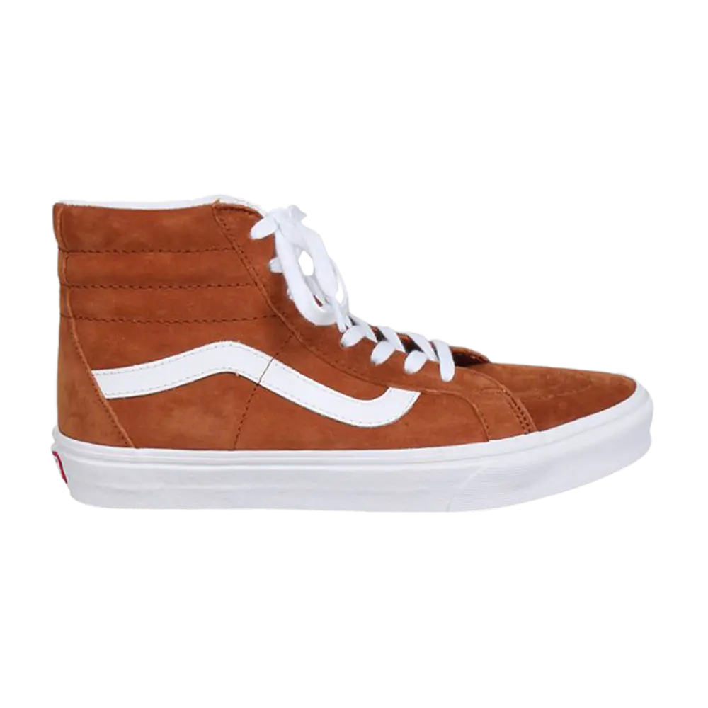 Кроссовки Sk8-Hi Suede Vans, коричневый