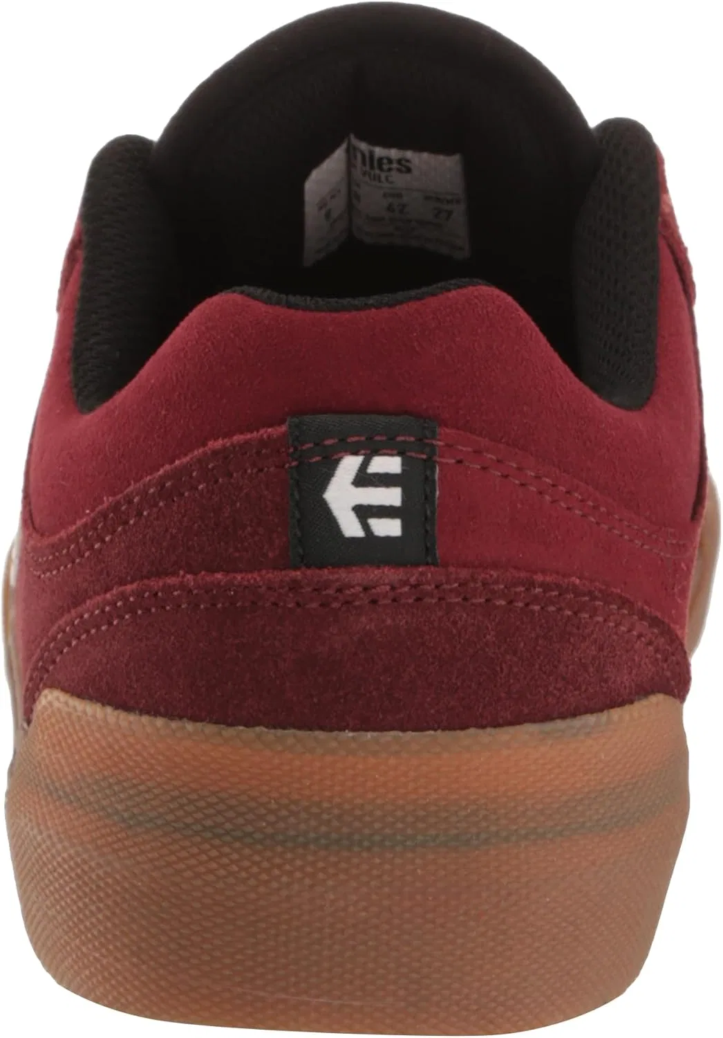 Мужские скейтбордистские кроссовки Etnies Joslin Vulc, Burgundy Gum — фото 3