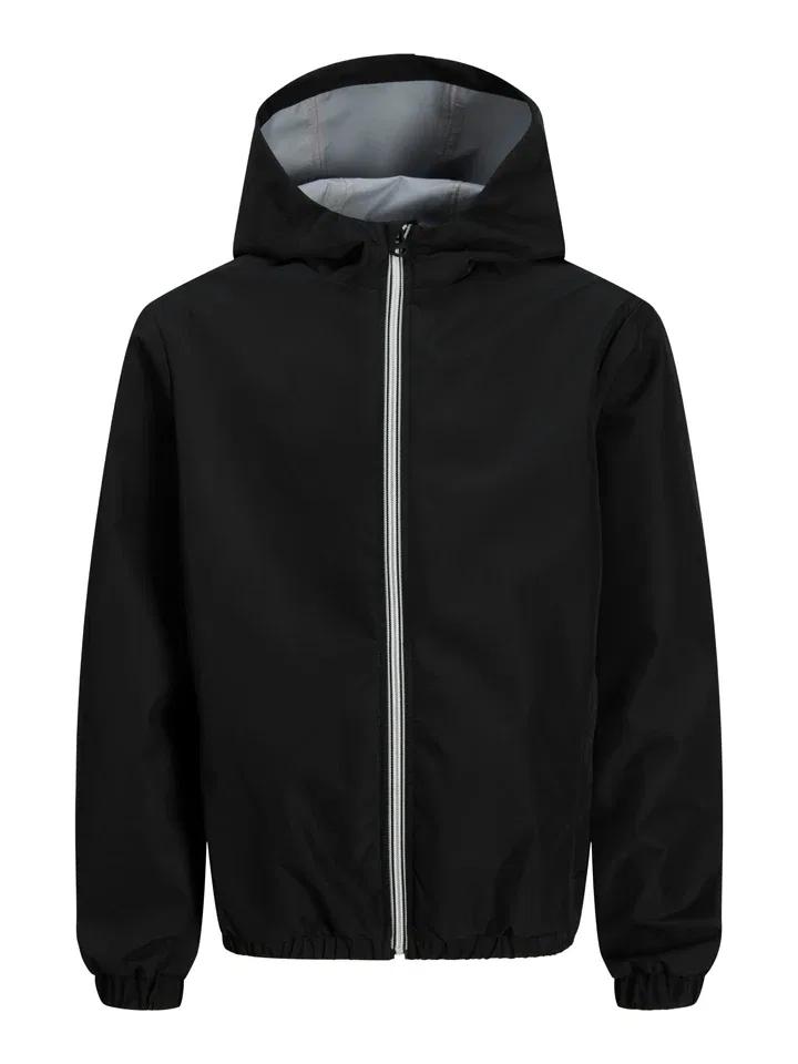 Блузон с капюшоном JACK & JONES Junior, черный
