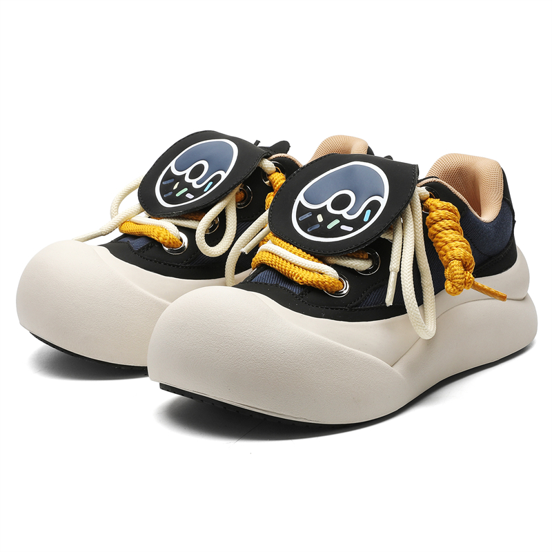 

MUYI Дышащие низкие скейтерские кроссовки для увеличения роста унисекс черные женские, цвет Black Women's