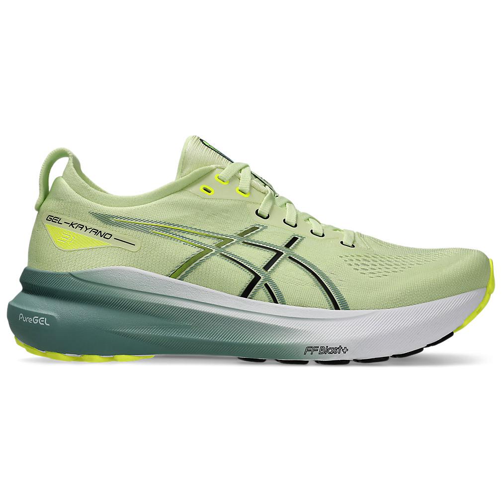 Gel Kayano 31 2E кроссовки 'Green' ASICS, зеленый/желтый — фото 3