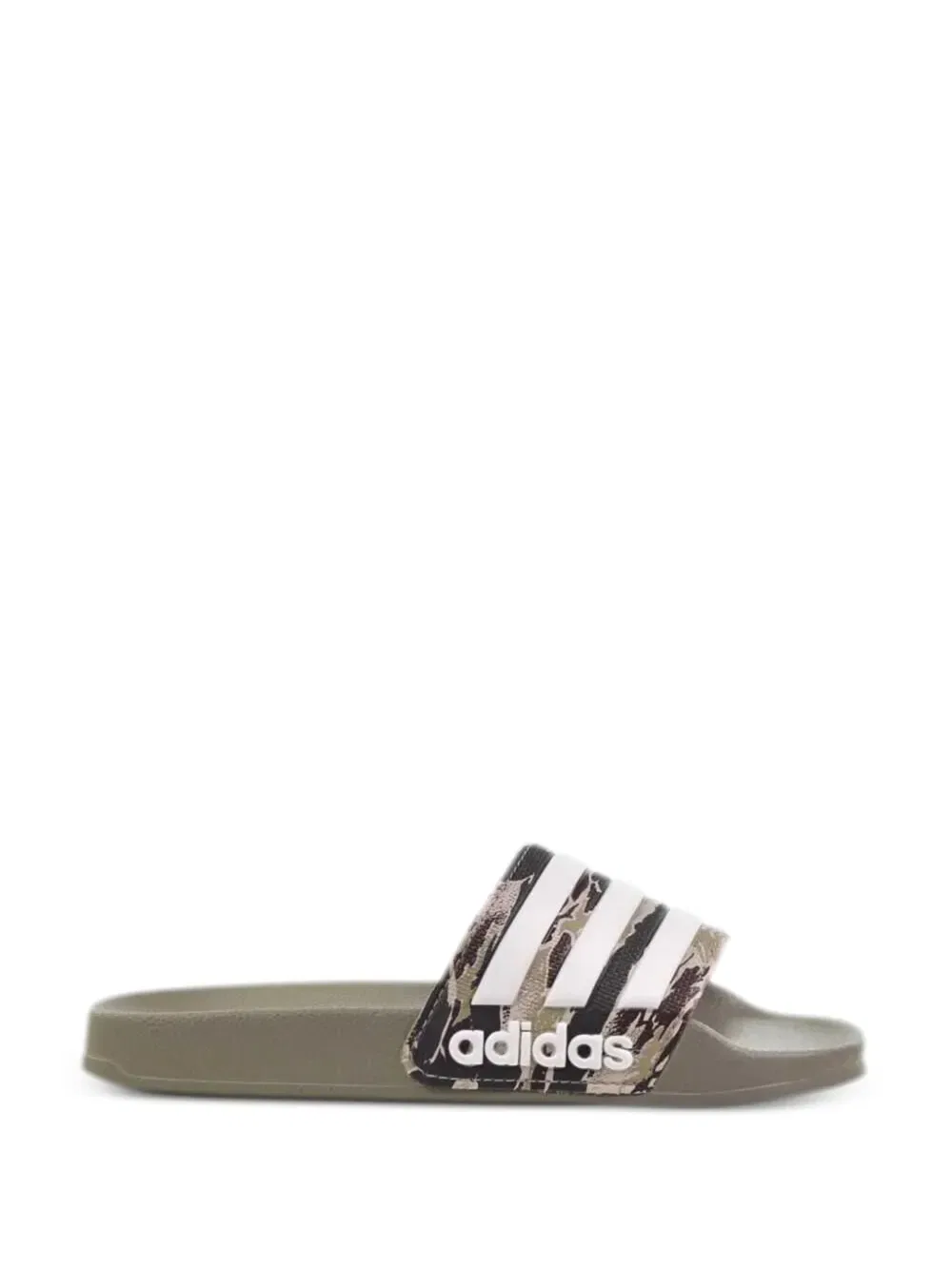 Шлепанцы Adilette для душа "зеленого" цвета Adidas Kids