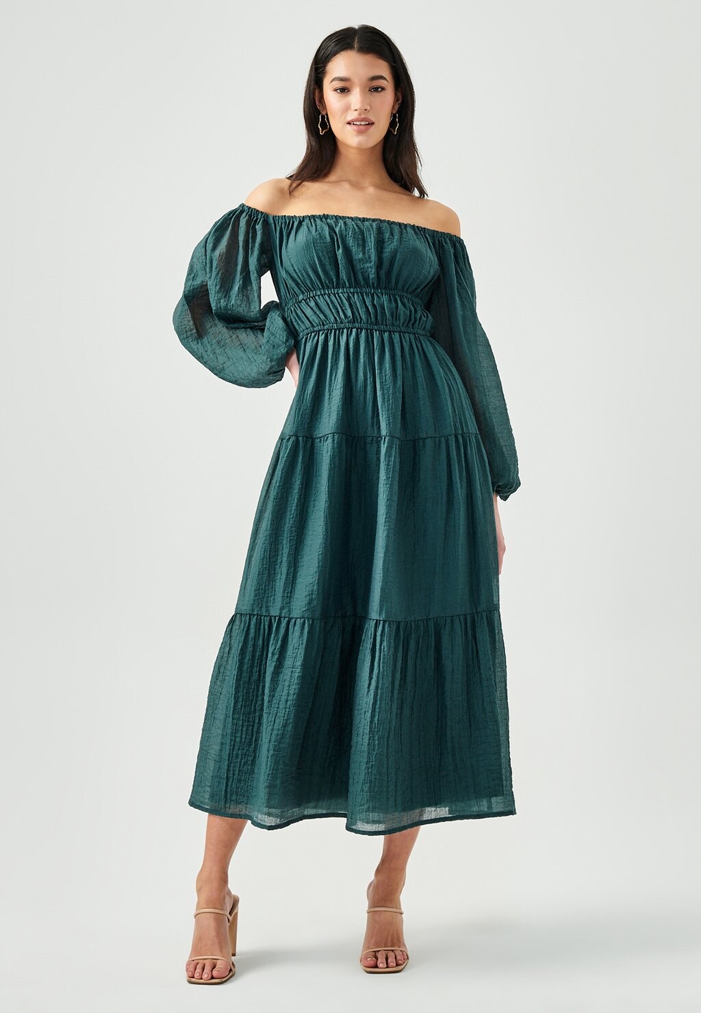 

Повседневное платье SHANA MIDI TUSSAH, темно-зеленый