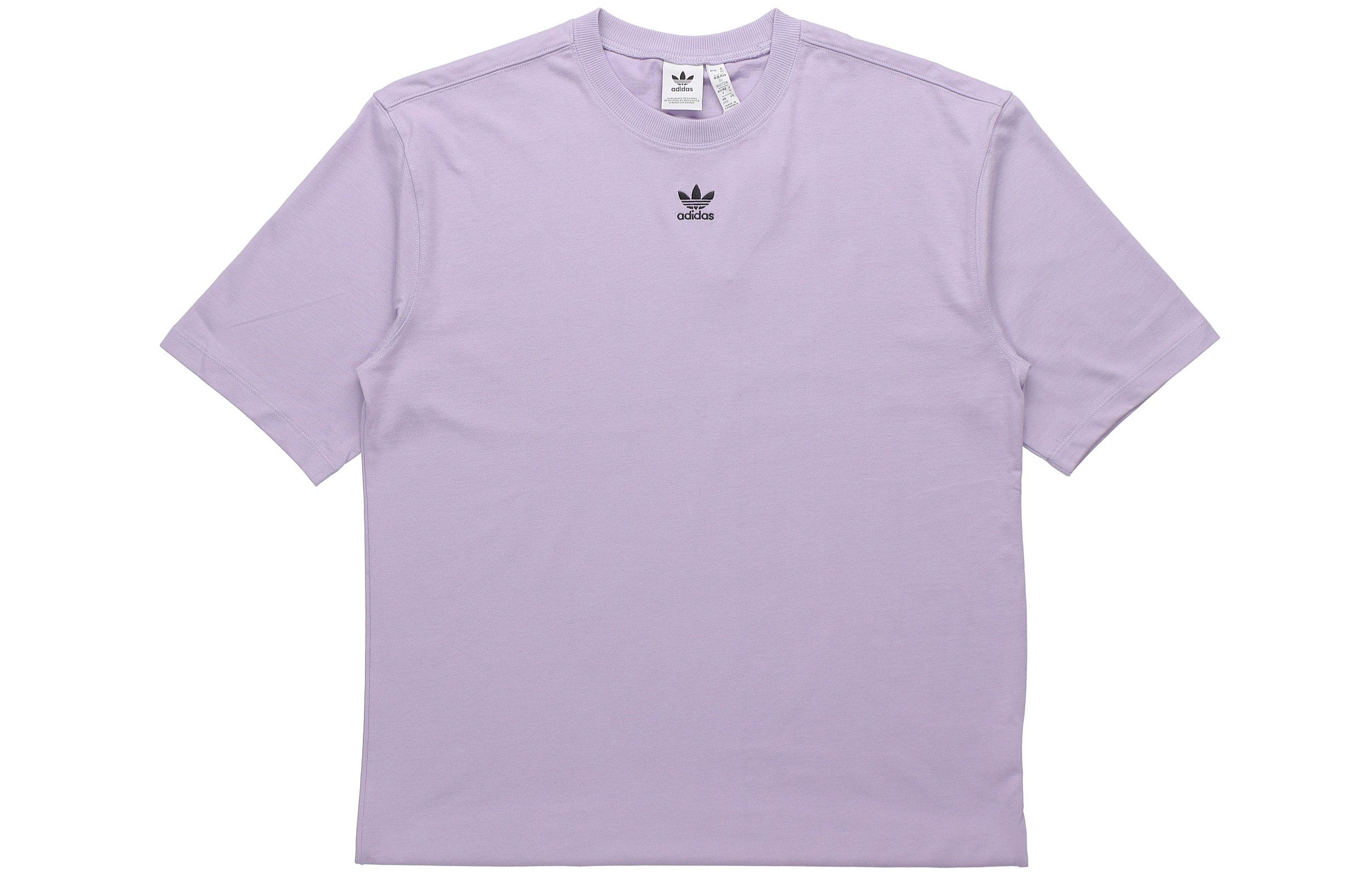 Футболка с рукавом реглан женская светло-фиолетовая Adidas Originals — фото 2