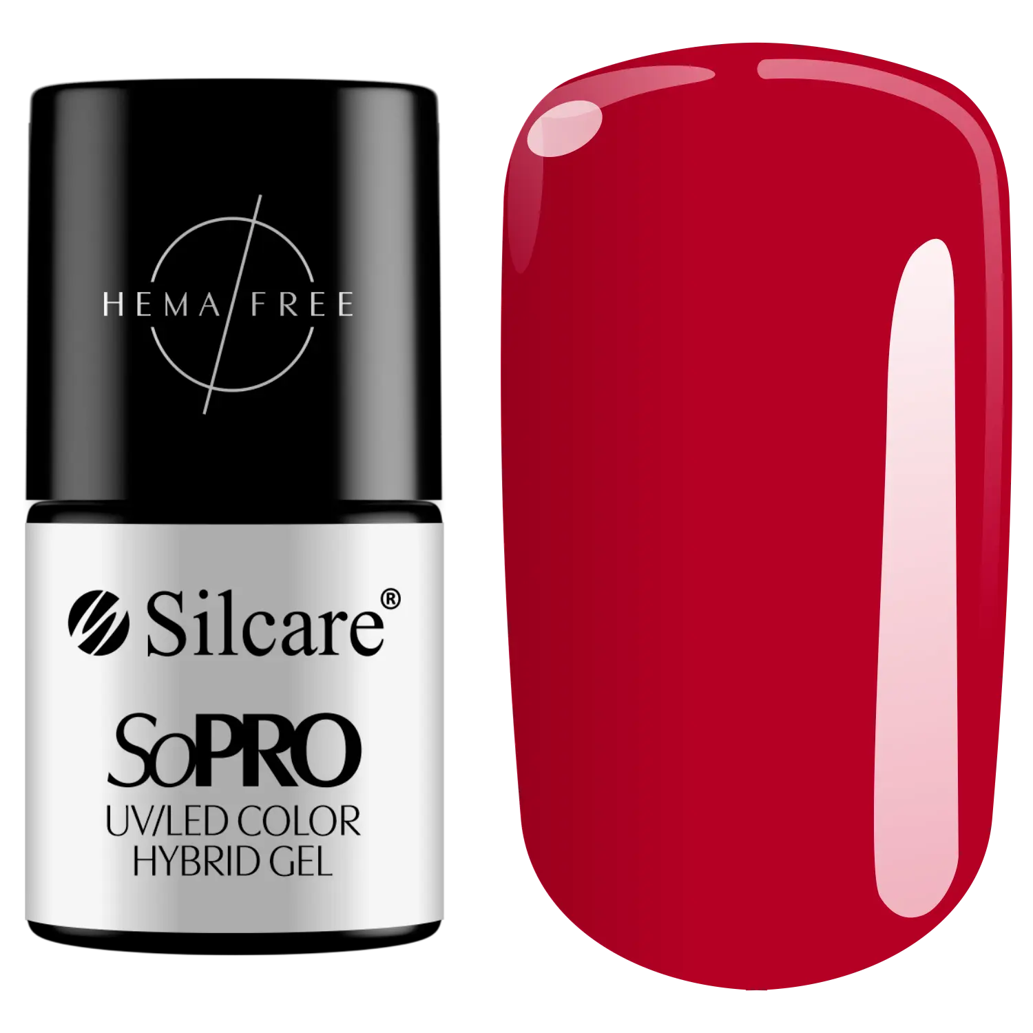 

Гибридный лак для ногтей 016 Silcare Sopro Rich Color, 7 гр