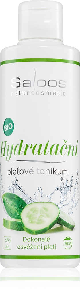 

Увлажняющий тоник для кожи с огурцом и алоэ вера Saloos, 200 мл