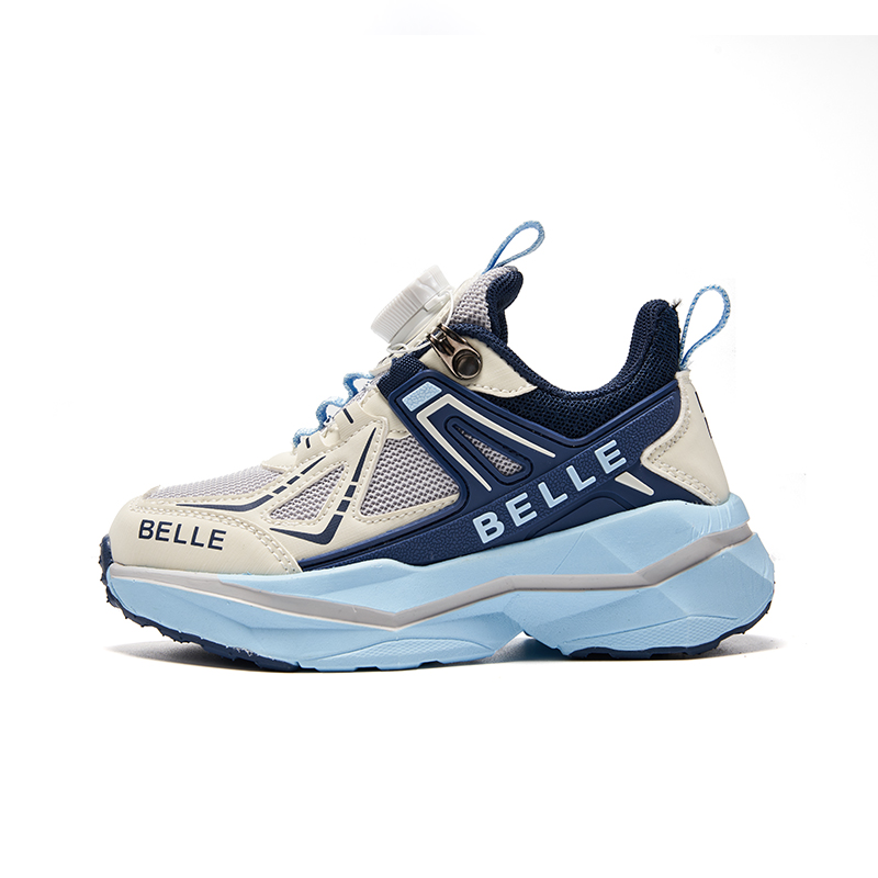 

Баскетбольные кроссовки детские с низкой амортизацией и дышащими свойствами BELLE, синий