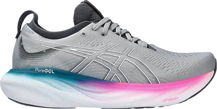 

Кроссовки Wmns Gel Nimbus 25 'Sheet Rock Pink Rave', серый