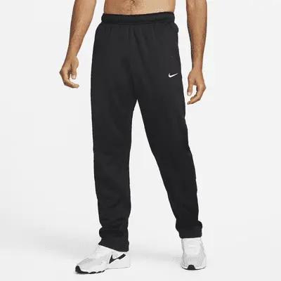 

Брюки Nike Therma, черный/белый