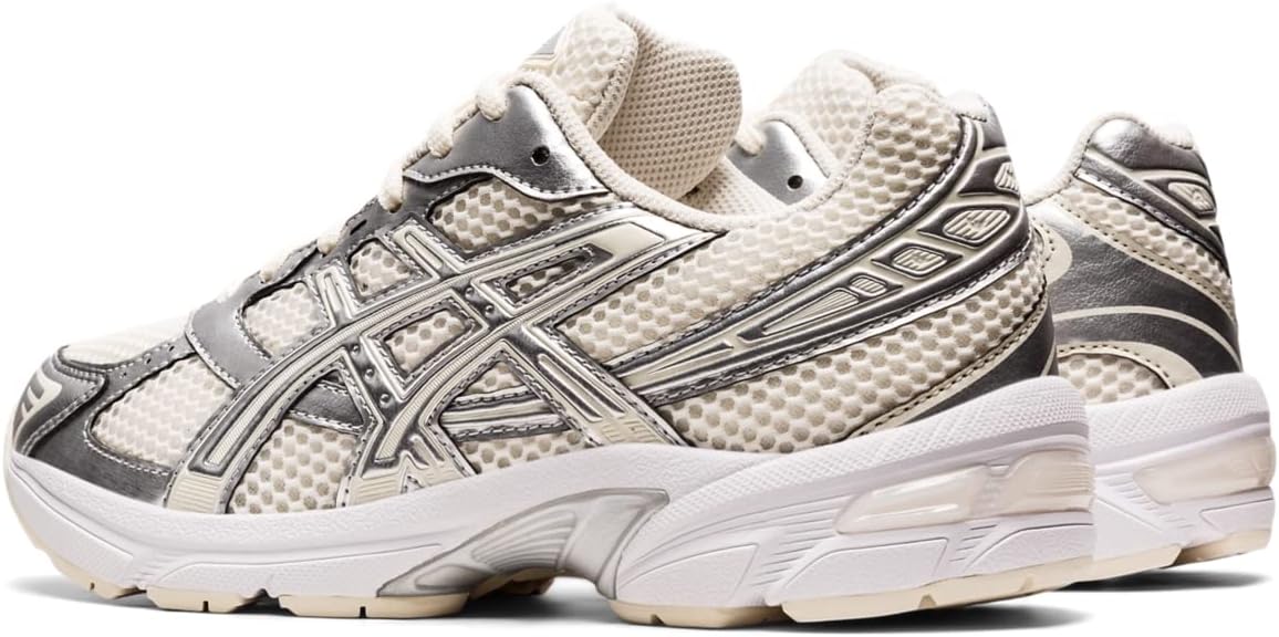 Унисекс кроссовки ASICS Gel-Terrain Sportstyle, кремовый/серебристый — фото 4