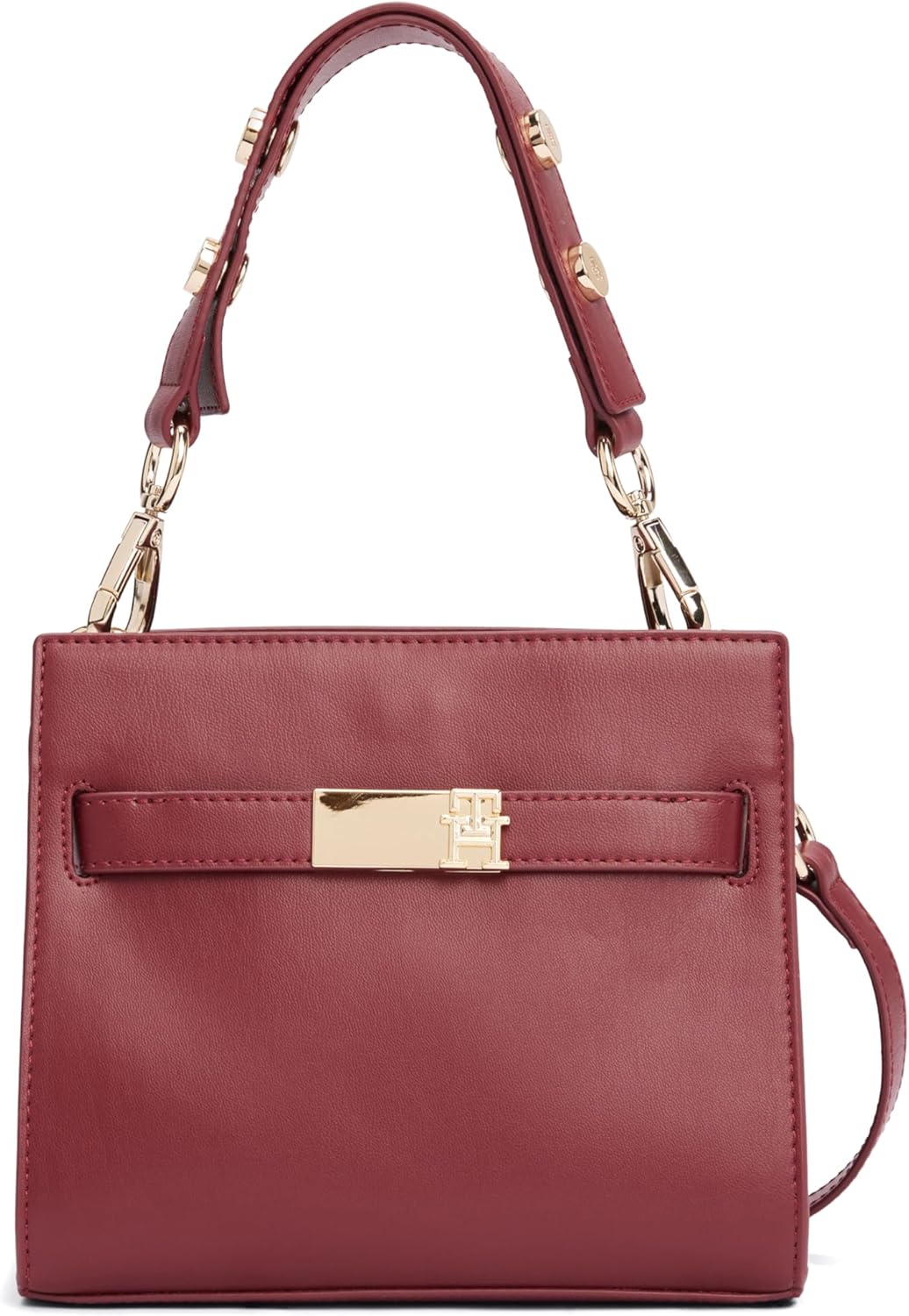 

Сумка Tommy Hilfiger Heritage Mini Stachel со съемным ремешком через плечо, Raspberry Truffle