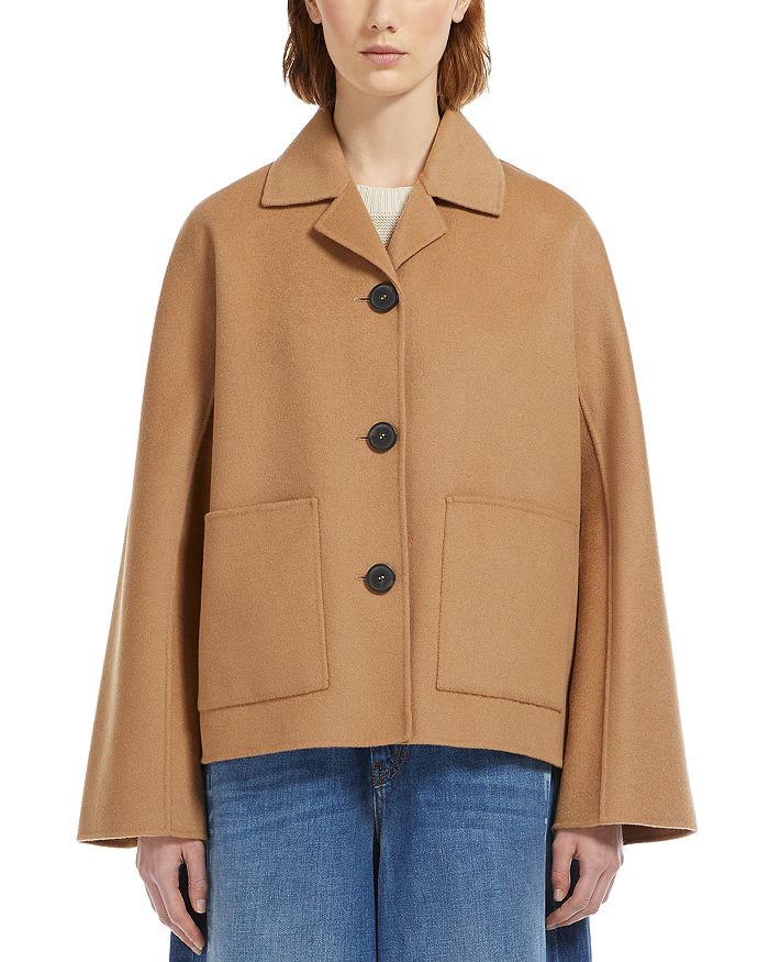 

Weekend Max Mara Uva однобортный блейзер Max Mara Studio, коричневый/бежевый