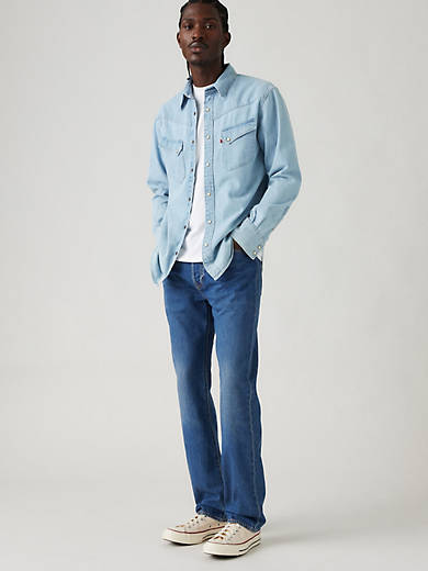 

Легкие мужские джинсы 501 Original Fit Levi's, цвет Window Pane - Dark Wash