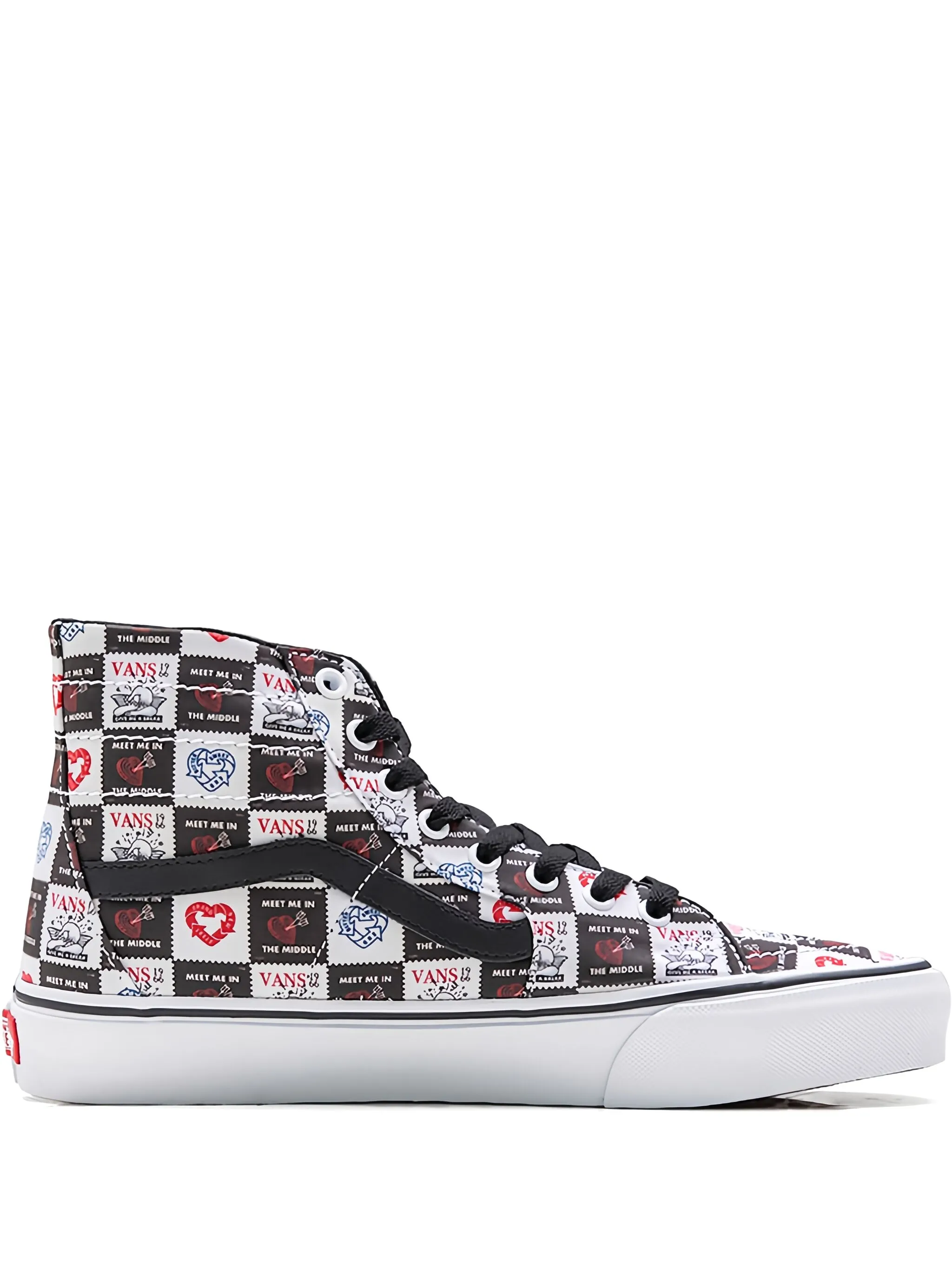 

Кеды Sk8-Hi Tapered Love Letters Vans, черный
