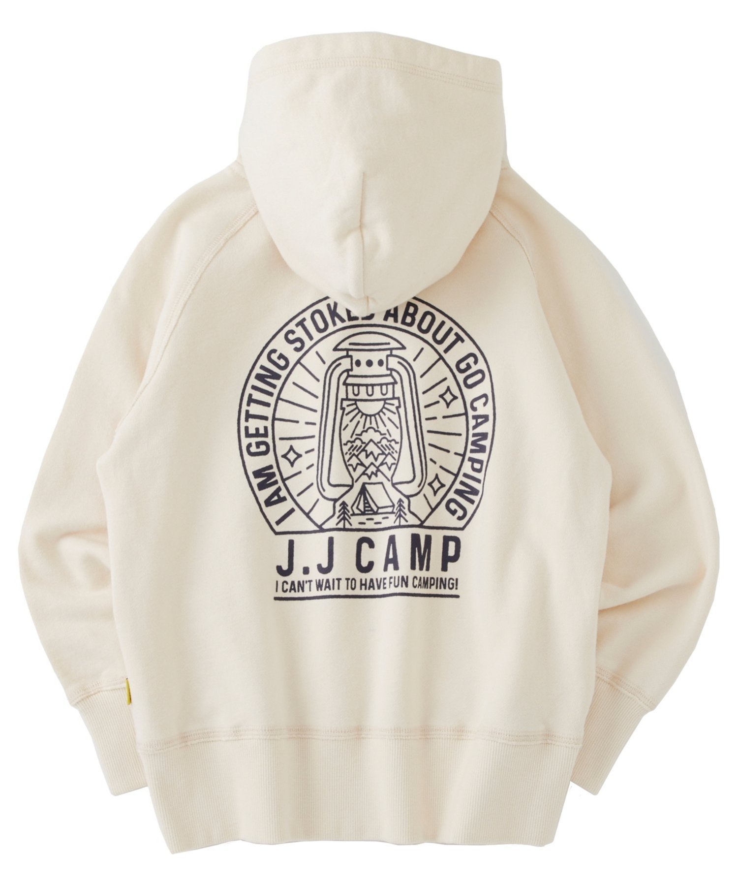 Детская толстовка с капюшоном JJ CAMP/(K) из 100% хлопка с крупным силуэтом. Robe, SHIRAYURI — фото 2