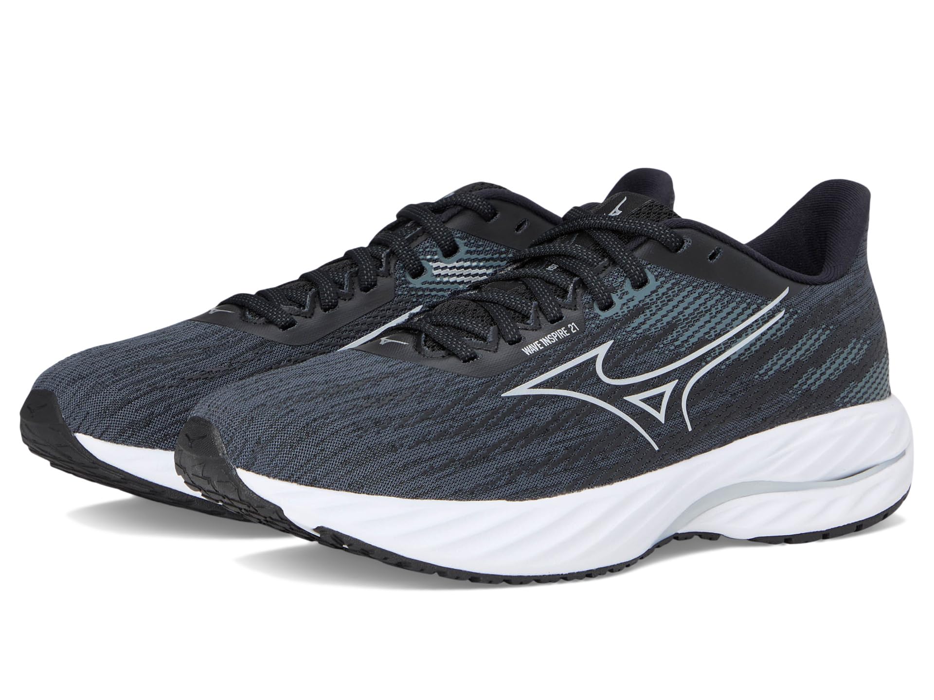 Кроссовки Mizuno Wave Inspire 21, цвет Black/Silver