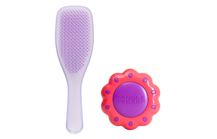 

Элегантная расческа Queen's + милая расческа для волос набор инструментов для укладки массаж Tangle Teezer