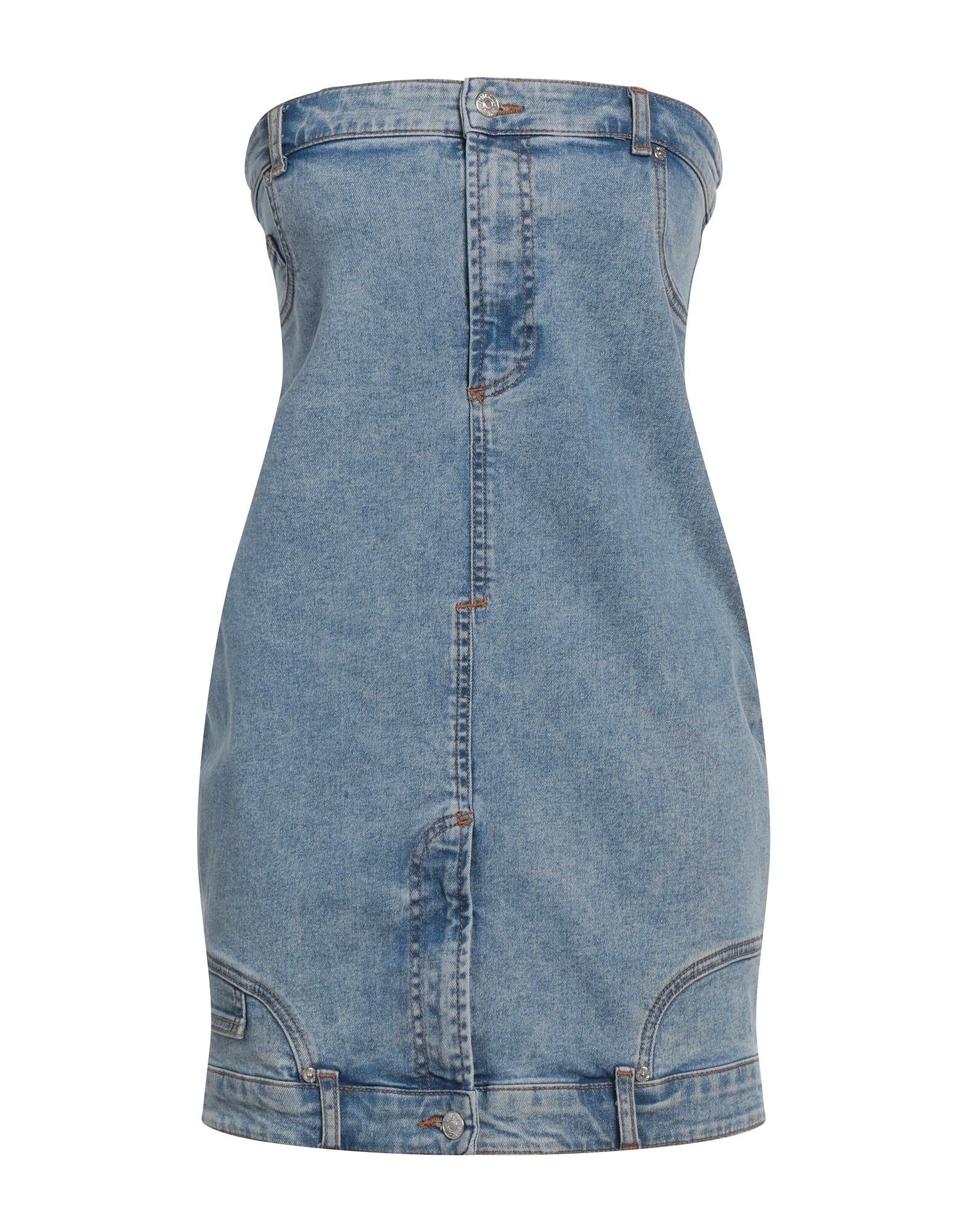 

Мини-платье Moschino, синий