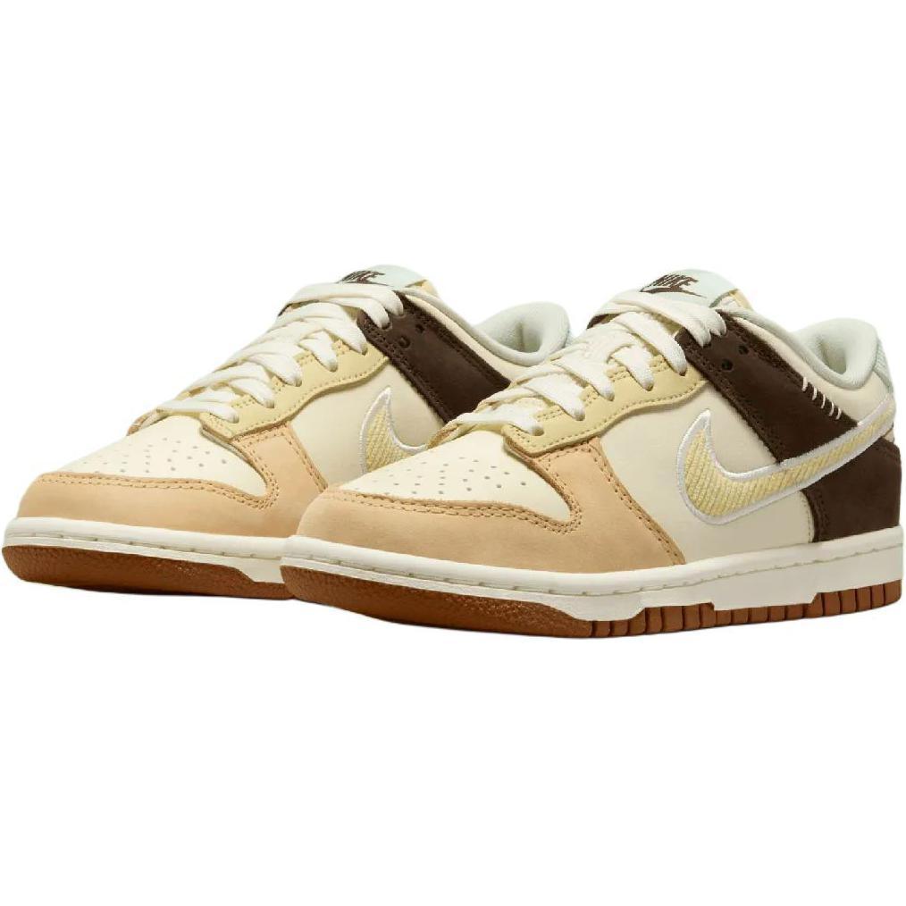 Nike Dunk Anti Slip Wear Resistant Low Top Детские скейтбординговые кроссовки Ecru — фото 2
