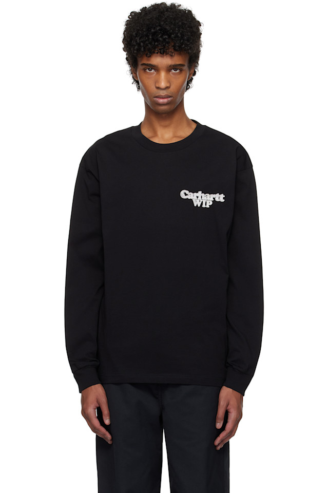 

Футболка с длинным рукавом в сетку Carhartt Work In Progress, мультиколор