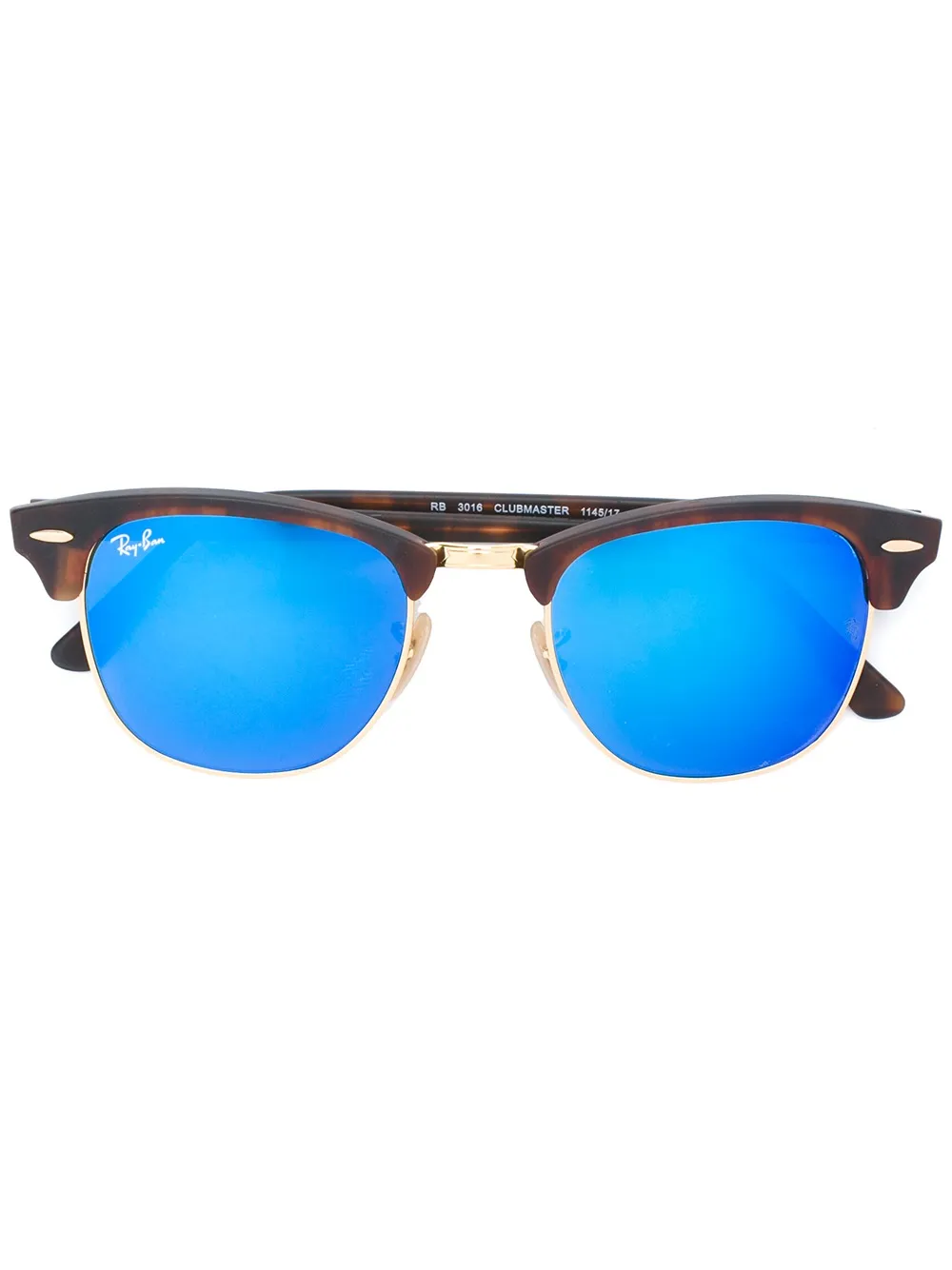 

Солнцезащитные очки 'Clubmaster' Ray-Ban, коричневый