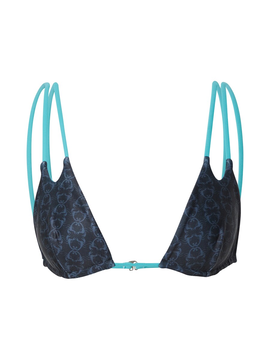 

Треугольный бикини-топ VIERVIER Jody, цвет Blue/Turquoise