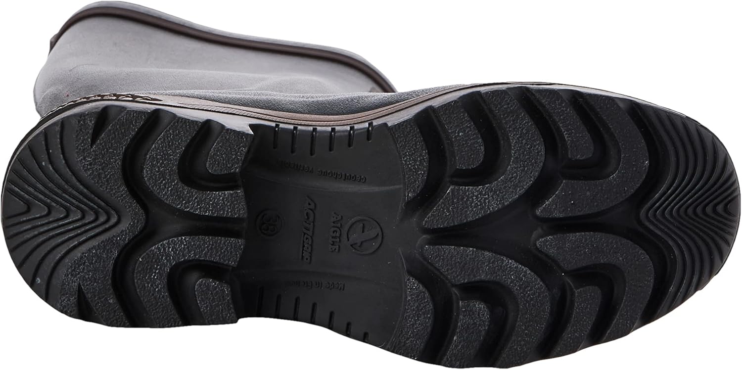 Мужские резиновые ботинки Aigle Benyl M коричневого цвета US — фото 3