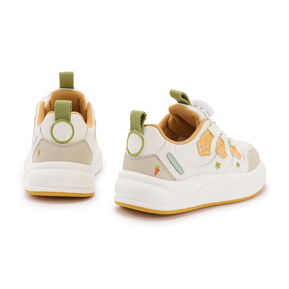 Кроссовки для скейтбординга Zootopia Slip Resistant Anti Kick Abrasion Resistant Low top Kids' Skateboarding Shoes Teenagers Disney, Khaki — фото 4