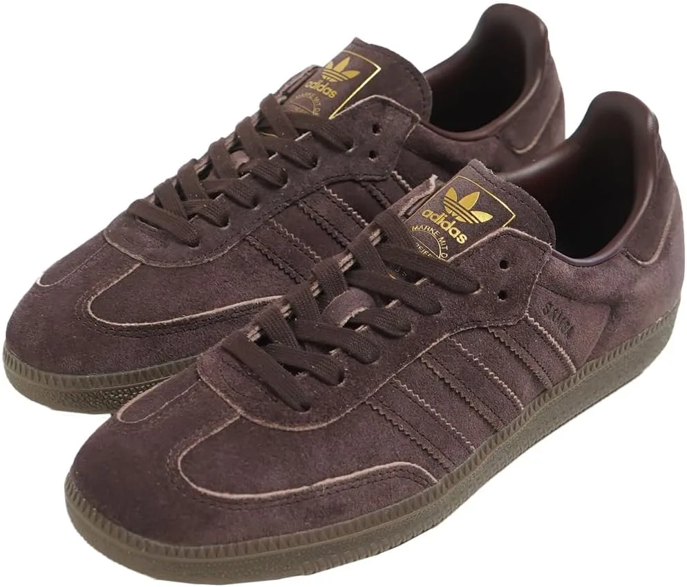 Adidas Originals JI3211 Samba OG унисекс низкие кроссовки на шнуровке, коричневый