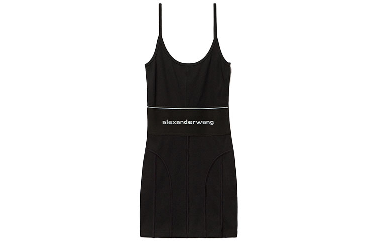 

Женское черное платье без рукавов Alexander Wang