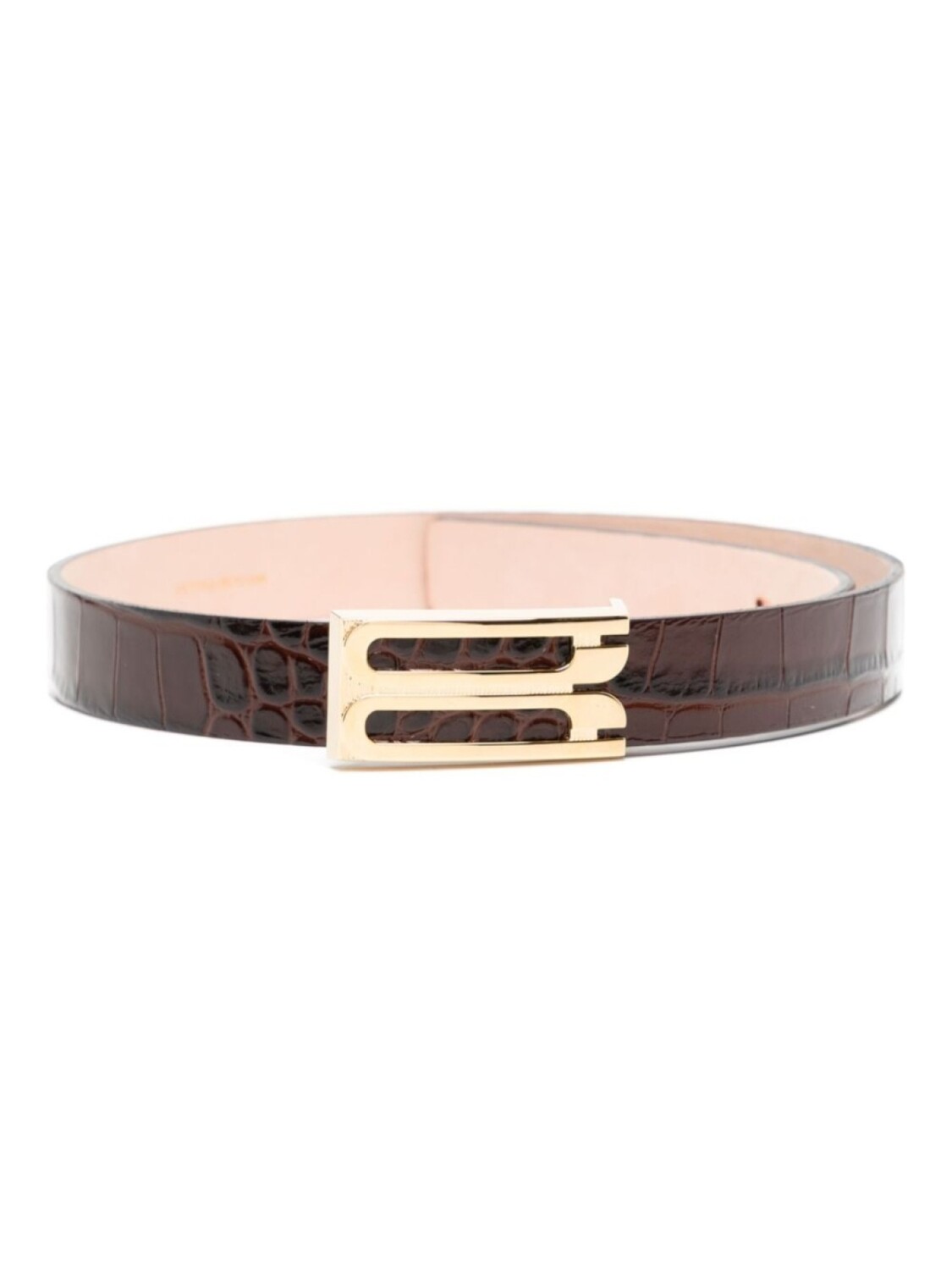

Ремень Victoria Beckham Jumbo Frame, коричневый