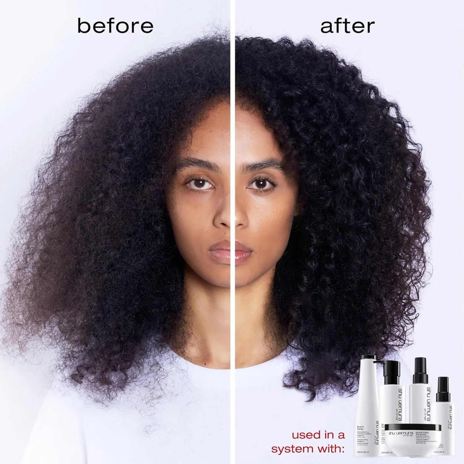 Shu Uemura Art of Hair Izumi Tonic Strengthening & Thickening Rice Water Shampoo - Увлажняет и восстанавливает поврежденные волосы, разглаживает и придает блеск, с японской рисовой водой. 296 мл (.) — фото 2