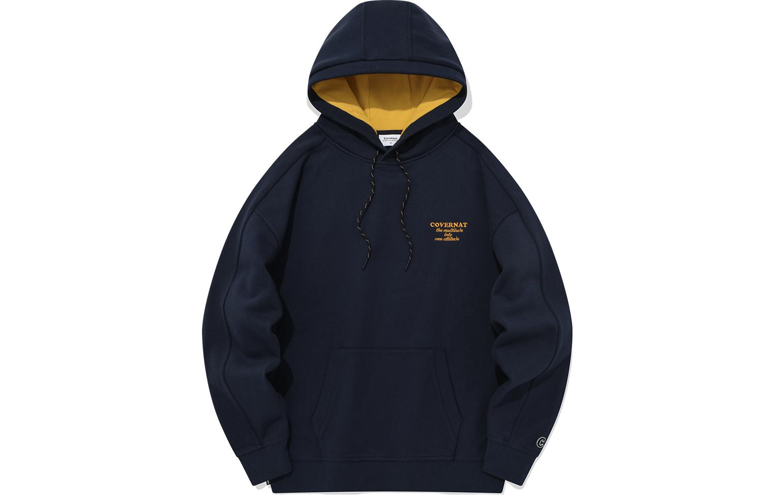 

COVERNAT Свитшот унисекс темно-синий