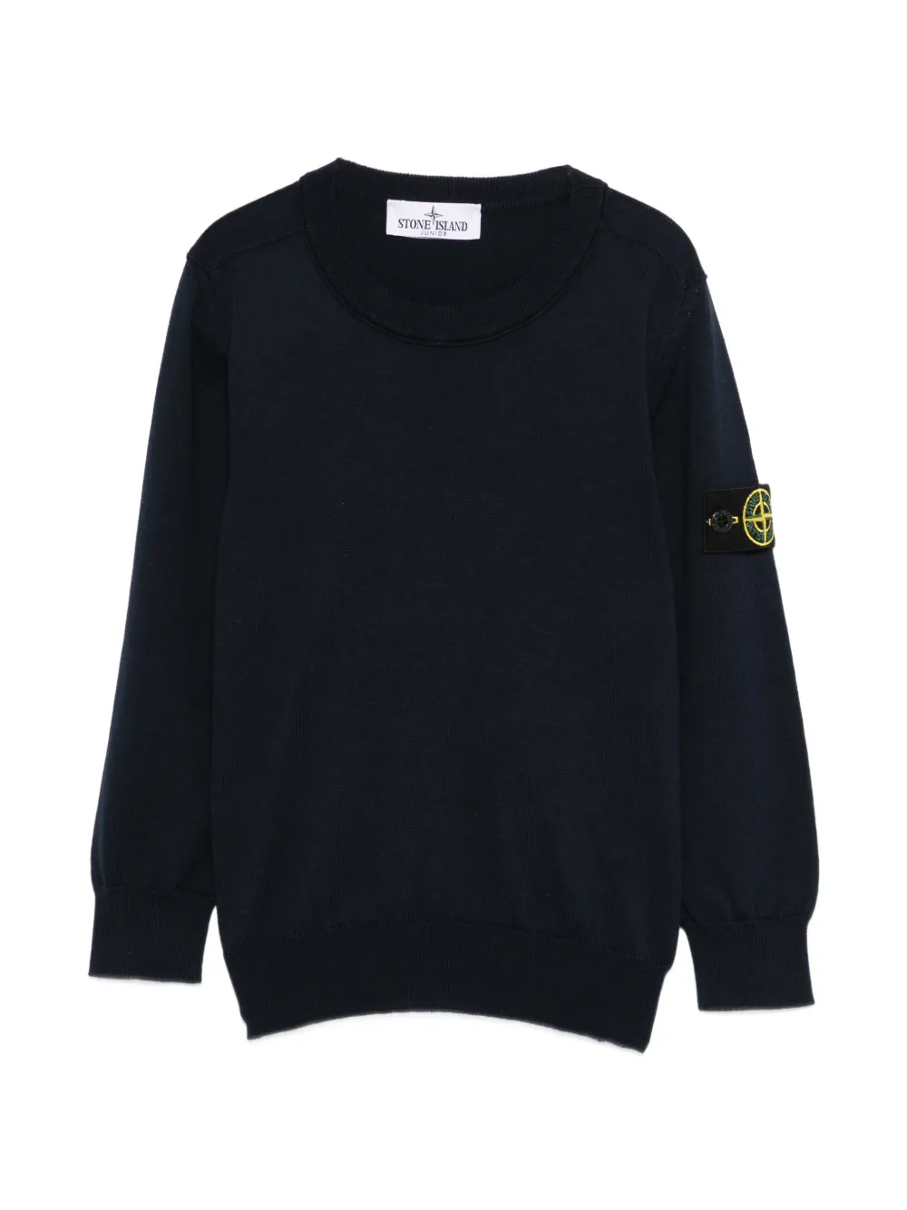 

Свитер с круглым вырезом Stone Island Junior, синий